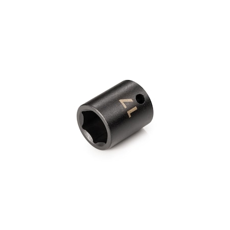 Tekton 3/8 Inch Drive x 17 mm 6-Point Impact Socket SID12117